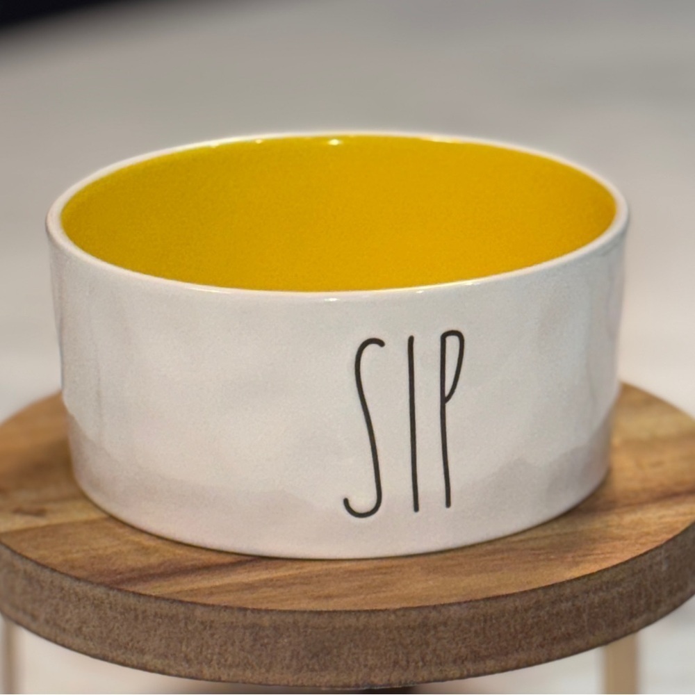 Rae Dunn Sip Medium Pet Bowl - Picture 6 of 6